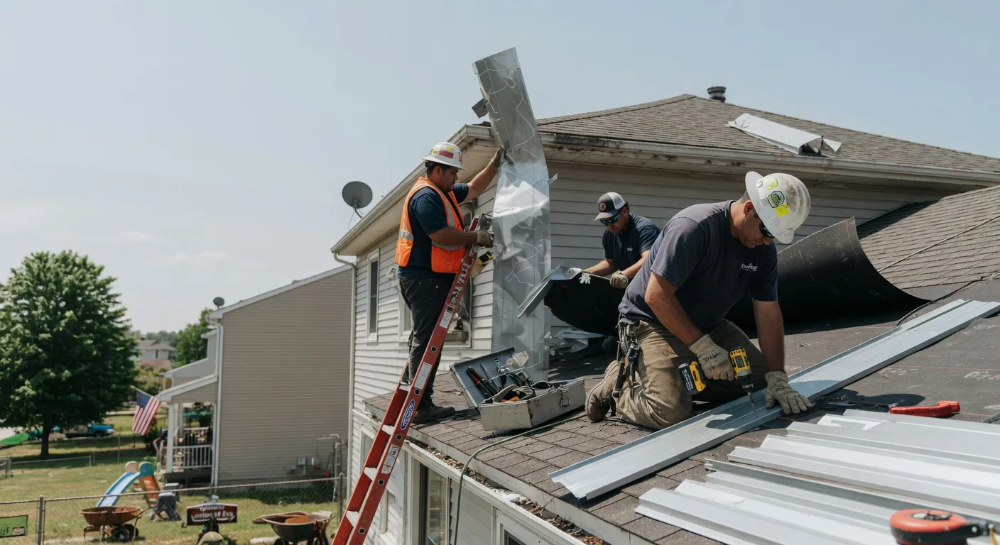 Metal Roof Repair in Wilsonville, NE